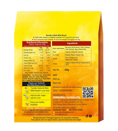 Multi Millet Muesli