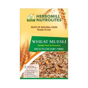 herbomill nutrolites wheat muesli 500 g