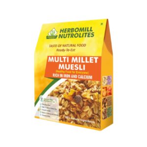 herbomill nutrolites millet muesli box (500 g)