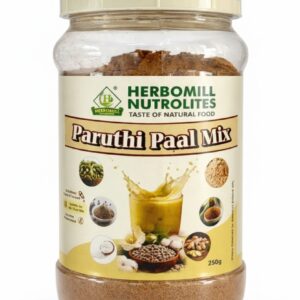Herbomill Nutrolites Paruthi Paal Powder (250 g)– Natural Cottonseed Milk Mix for Immunity, Strength & Cooling | Traditional Health Drink