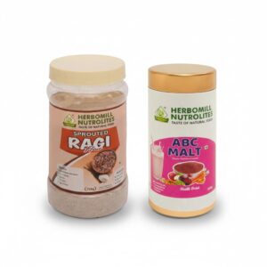 Herbomill ABC Malt 250 grams+Herbomill Sprouted Ragi 250grams(Pongal offer buy 1 get 1free)