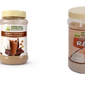 🎉 Tamil New Year Special Combo 🎉 ABC Malt(250g)+Sprouted Ragi Choco Malt(250g)+Sprouted ragi flour(250g)+Mudavattukkal Kizhangu Soup Powder(100g)