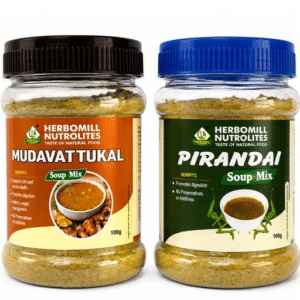 Herbomill Independence Day Offer – Mudavattukal & Pirandai Soup Combo ₹249
